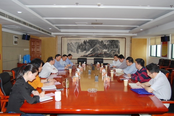 省公司接待湖南省轻工bevictor伟德官网集团有限公司考察组一行