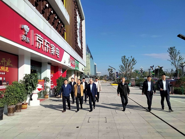 省bevictor伟德官网集团公司外部董事调研徽盐地产集团在建项目